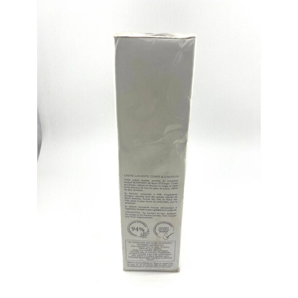 Bonpoint Paris Crème Moussante Gentle Body and Hair Wash - 6.7 fl oz Sealed‎